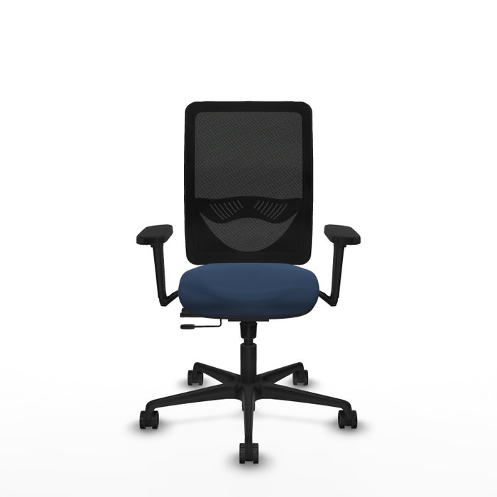 PIQUERAS Y CRESPO Silla de oficina Zulema con mecanismo Sincro/Traslack, Azul marino y Negro PIQUERAS Y CRESPO Silla de oficina Zulema con mecanismo Sincro/Traslack, Azul marino y Negro