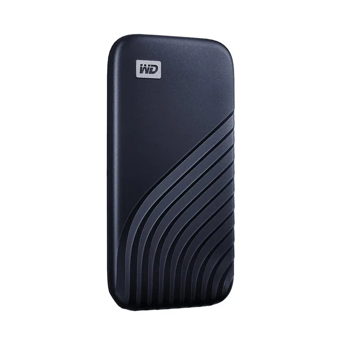 Western Digital My Passport SSD WDBAGF0010BBL - SSD Externo 1TB NVMe USB 3.2 Gen 2 Tipo C, 1050 MB/s, Cifrado Hardware AES 256-bit, Color Azul Medianoche Western Digital My Passport SSD WDBAGF0010BBL - SSD Externo 1TB NVMe USB 3.2 Gen 2 Tipo C, 1050 MB/s, Cifrado Hardware AES 256-bit, Color Azul Medianoche