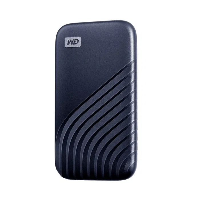 Western Digital My Passport SSD WDBAGF0010BBL - SSD Externo 1TB NVMe USB 3.2 Gen 2 Tipo C, 1050 MB/s, Cifrado Hardware AES 256-bit, Color Azul Medianoche Western Digital My Passport SSD WDBAGF0010BBL - SSD Externo 1TB NVMe USB 3.2 Gen 2 Tipo C, 1050 MB/s, Cifrado Hardware AES 256-bit, Color Azul Medianoche