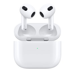 Apple AirPods (3.ª generación) con estuche de carga Lightning, Blanco