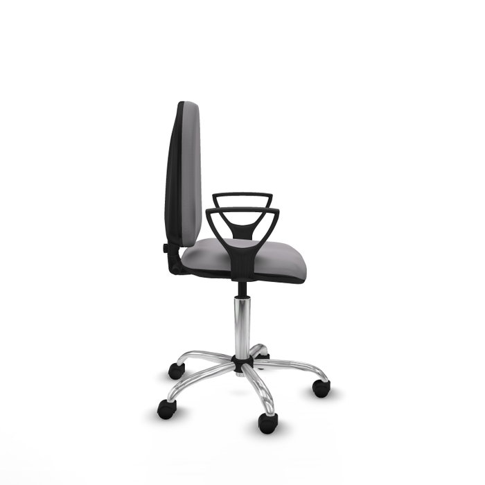 PIQUERAS Y CRESPO Silla de oficina Aýna Gris con brazos fijos PIQUERAS Y CRESPO Silla de oficina Aýna Gris con brazos fijos