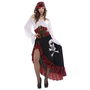 My Other Me Disfraz Bandana Pirate Pañuelo Vestido Corsé Cinturón Talla XL