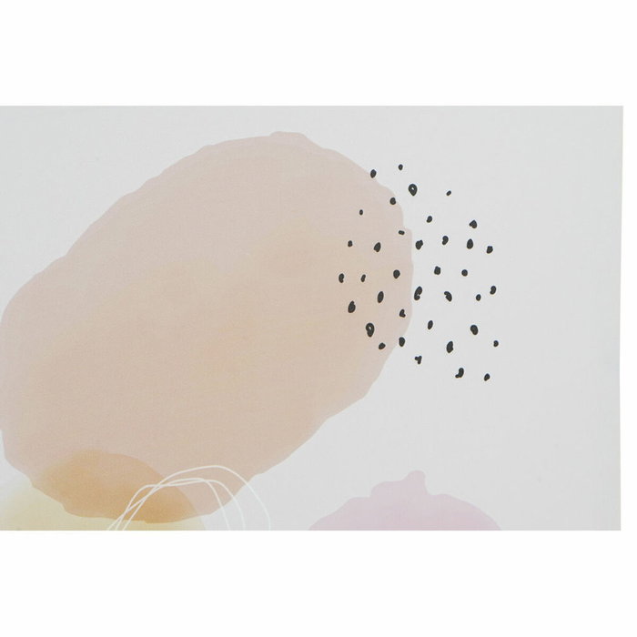 DKD Home Decor Cuadro Lienzo MDF Abstracto Multicolor 50x1,8x70 cm (Pack de 4)