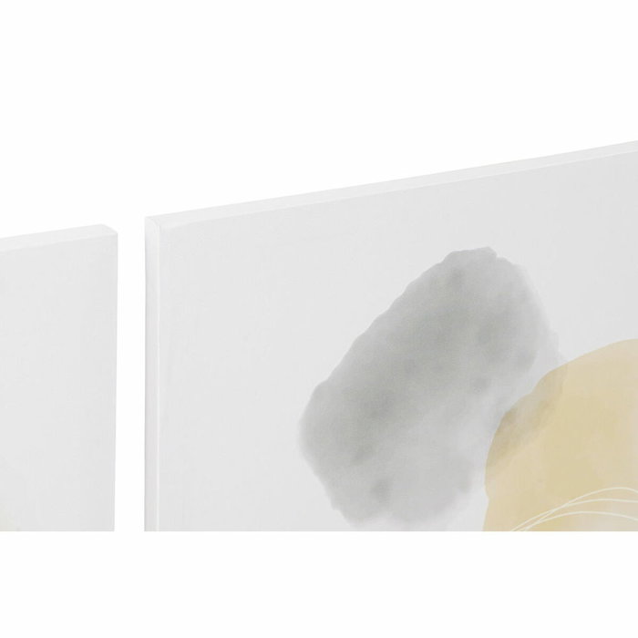 DKD Home Decor Cuadro Lienzo MDF Abstracto Multicolor 50x1,8x70 cm (Pack de 4)