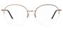 Love Moschino MOL569-DDB Gafas de vista para mujer en dorado