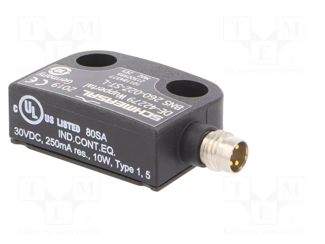 SCHMERSAL BNS 260 Interruptor de seguridad magnético NC x2 IP67
