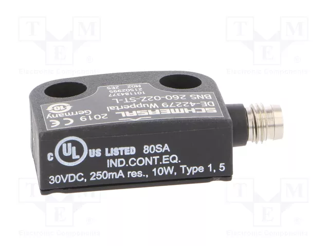 SCHMERSAL BNS 260 Interruptor de seguridad magnético NC x2 IP67