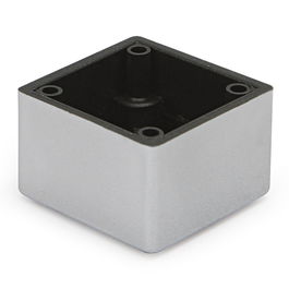 HERRAJES ALK Pata Plástico Uria 45X45 H30 Ral9006