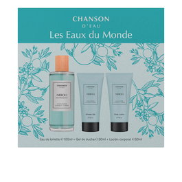 Chanson D'Eau Les Eaux du Monde Neroli Estuche 3 pz