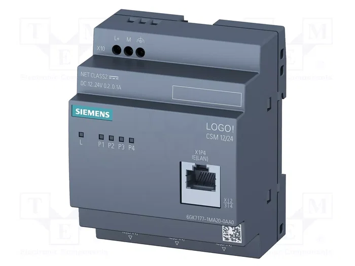 Siemens 6GK7177-1MA20-0AA0 LOGO! CSM12/24 Compact Switch Modul Anschluss an LOGO! Siemens 6GK7177-1MA20-0AA0 LOGO! CSM12/24 Compact Switch Modul Anschluss an LOGO!