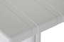 DKD Home Decor Mesa Terraza Y Jardin Barhotel Gris Metal PP 70 x 70 x 75 cm