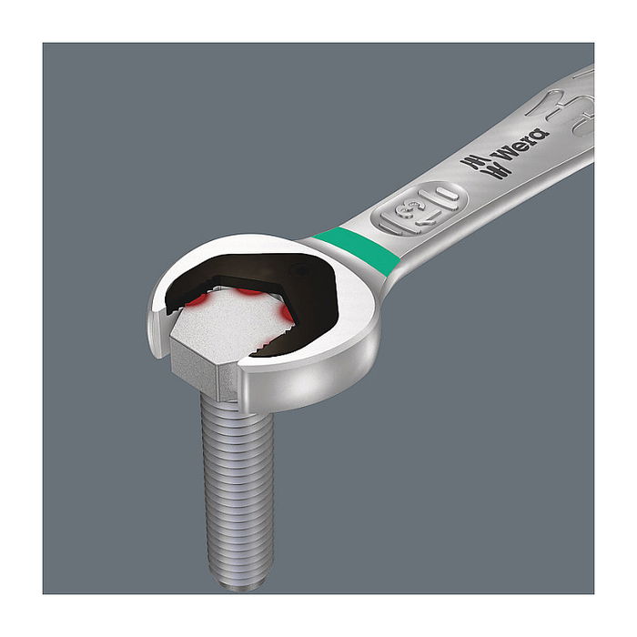 Wera 6000 Joker 4 Set 1 Juego de llaves de carraca 10, 13, 17, 19 mm Acero Inoxidable 4 Piezas