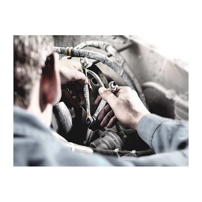 Wera 6000 Joker 4 Set 1 Juego de llaves de carraca 10, 13, 17, 19 mm Acero Inoxidable 4 Piezas