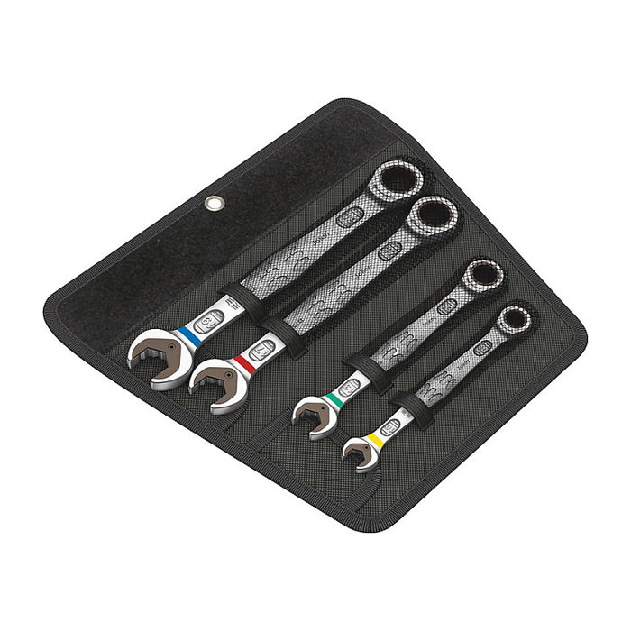 Wera Joker Juego de 4 Llaves Combinadas de Carraca Wera Joker Juego de 4 Llaves Combinadas de Carraca