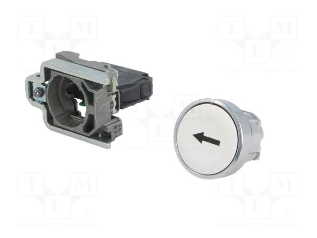 SCHNEIDER ELECTRIC Interruptor de presión Harmony XB4 22mm Blanco NA SCHNEIDER ELECTRIC Interruptor de presión Harmony XB4 22mm Blanco NA