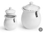 VESSIA Bote de Porcelana Hermético Grande 950ml Blanco
