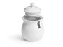 VESSIA Bote de Porcelana Hermético Grande 950ml Blanco