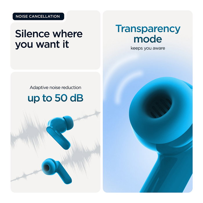 Motorola Moto Buds Bass Blue Jewel