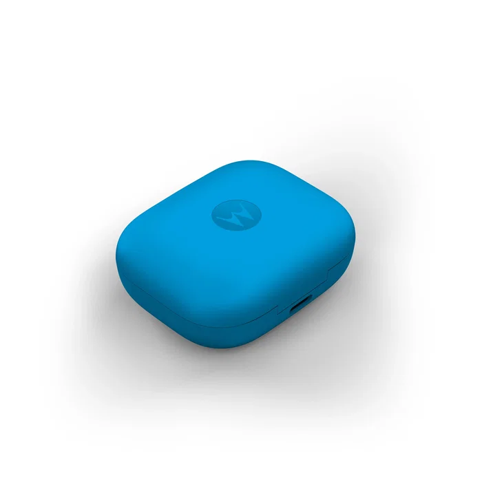 Motorola Moto Buds Bass Azul Blue Jewel TWS con Cancelación de Ruido
