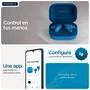 Motorola Moto Buds Bass Azul Blue Jewel TWS con Cancelación de Ruido