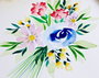 Estuche de acuarelas Floral