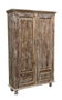 DKD Home Decor Cabinets nat 2c24 Armario Teca Natural 187 x 106 x 45 cm (2 Unidades)