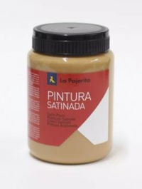 La Pajarita Pintura Témpera Escolar Satinada Naranja Terracota Bote 35 mL L-23