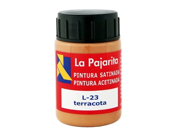 La Pajarita Pintura Látex Satinada Terracota 35 ml