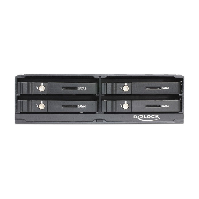 DeLOCK 47220 Bastidor móvil para 4 x 2.5″ SATA HDD/SSD DeLOCK 47220 Bastidor móvil para 4 x 2.5″ SATA HDD/SSD