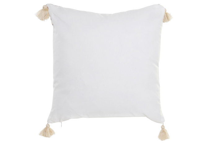 DKD Home Decor Cojin Oriental Multicolor 40 x 40 x 10 cm (4 Unidades)