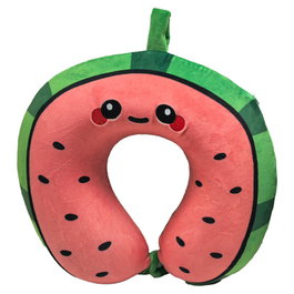 PUCKATOR Almohada viaje Lana La Sandía Foodiemals Relaxeazzz