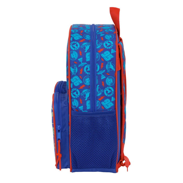 SAFTA Mochila Cars Disney Pixar 33cm Adaptable con Bolsillo Lateral y Hombreras Acolchadas