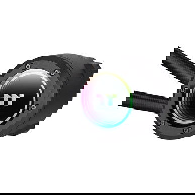 Thermaltake Toughliquid 240 EX Pro - Refrigeración Líquida All-in-One con ARGB Sync (CL-W418-PL00BL-A) - 2 Ventiladores de 12 cm - Negro - Compatible Intel y AMD