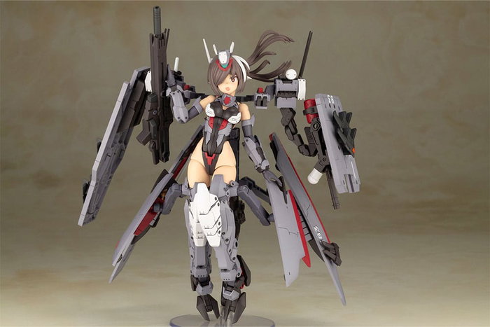 Frame Arms Girl Maqueta Plastic Model Kit Izumo Destroyer Ver. 17 cm