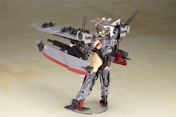 Frame Arms Girl Maqueta Plastic Model Kit Izumo Destroyer Ver. 17 cm