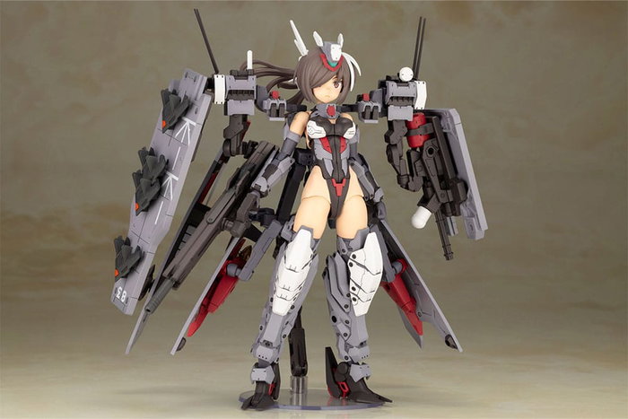 Frame Arms Girl Maqueta Plastic Model Kit Izumo Destroyer Ver. 17 cm