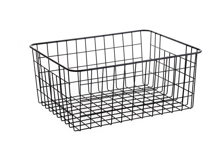 Confortime Cesta Metal Organizadora 36 x 29 x 15.5 cm (12 Unidades)