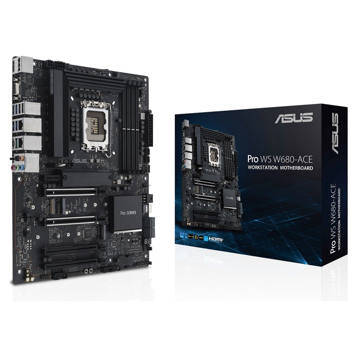 ASUS PRO WS W680-ACE Placa Base Intel 1700 DDR5 ATX ECC ASUS PRO WS W680-ACE Placa Base Intel 1700 DDR5 ATX ECC