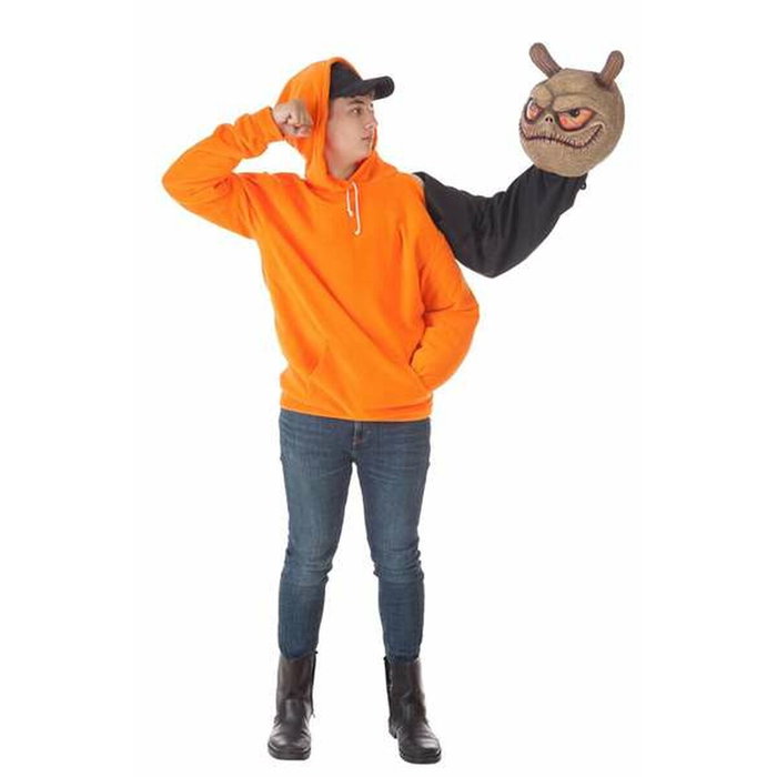 Creaciones Llopis Disfraz Adulto Sudadera Halloween Cabeza Alien Talla L