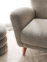 Atelier Del Sofa Sillón Orejero Teddy Gris