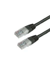 Mediarange Cable de red CAT6 3m negro con conector RJ45