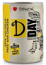 Disugual D-Day Dog Pollo 6x400 gr