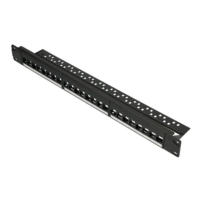Extralink EX.9656 Patch Panel Modular U/UTP de 24 Puertos Extralink EX.9656 Patch Panel Modular U/UTP de 24 Puertos