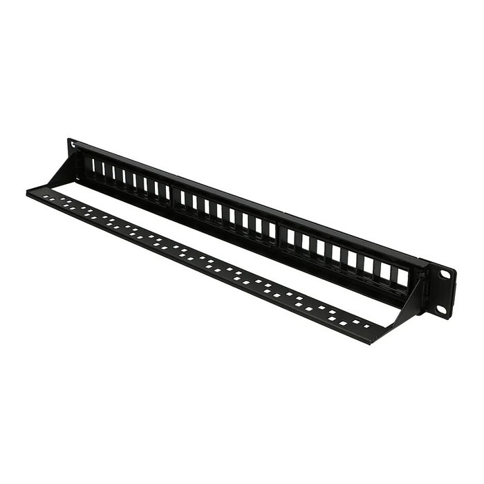 Extralink EX.9656 Patch Panel Modular U/UTP de 24 Puertos Extralink EX.9656 Patch Panel Modular U/UTP de 24 Puertos