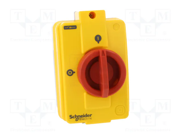 SCHNEIDER ELECTRIC TeSys VARIO Seccionador principal de seguridad 3 polos 25A IP65 SCHNEIDER ELECTRIC TeSys VARIO Seccionador principal de seguridad 3 polos 25A IP65
