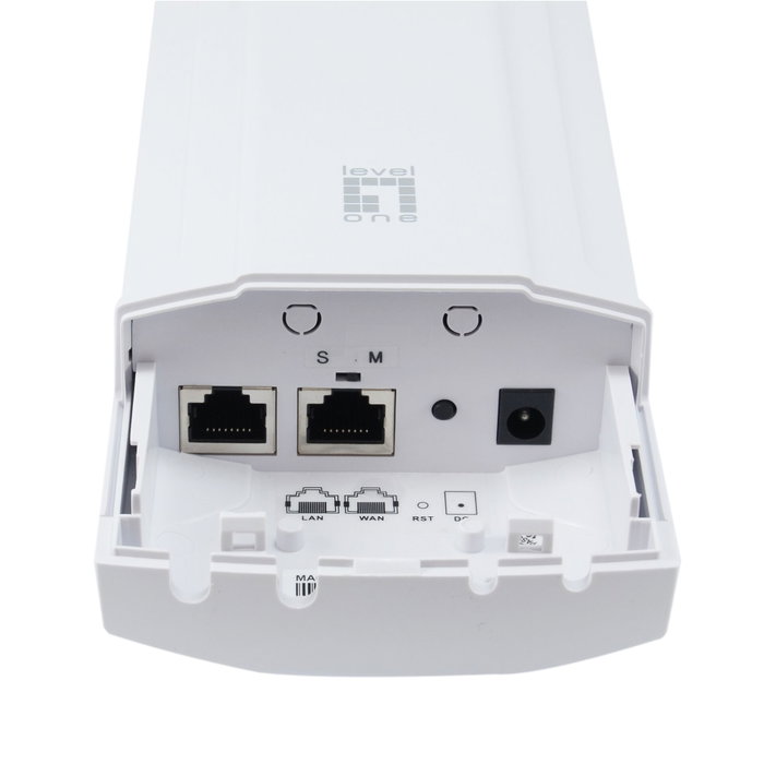 LevelOne WAB-8010 Punto de acceso y extensor inalámbrico de 5 GHz para exteriores con PoE LevelOne WAB-8010 Punto de acceso y extensor inalámbrico de 5 GHz para exteriores con PoE