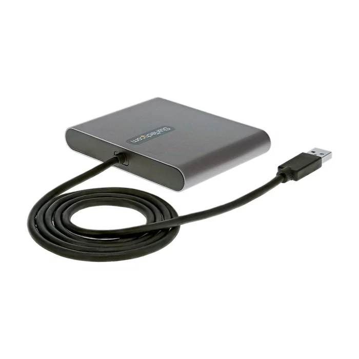 StarTech.com Adaptador USB 3.0 a 4 puertos HDMI USB32HD4, Gris StarTech.com Adaptador USB 3.0 a 4 puertos HDMI USB32HD4, Gris