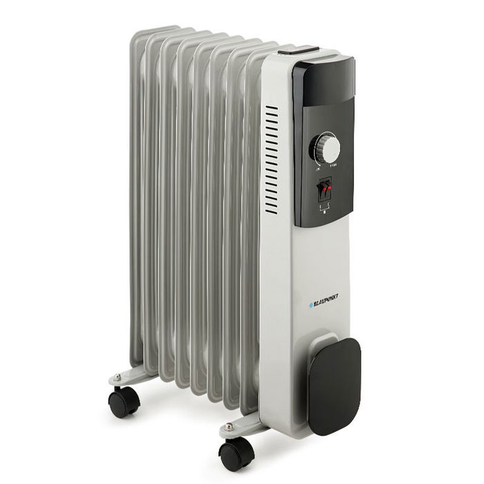Blaupunkt Radiador de Aceite 2000W, 9 Elementos, Calefactor Eléctrico de Alto Rendimiento