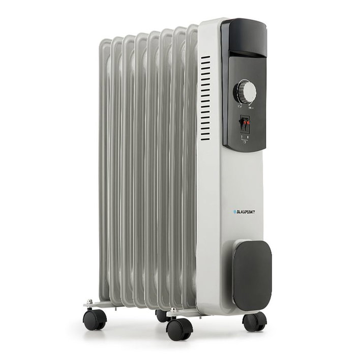 Blaupunkt Radiador de Aceite 2000W, 9 Elementos, Calefactor Eléctrico de Alto Rendimiento