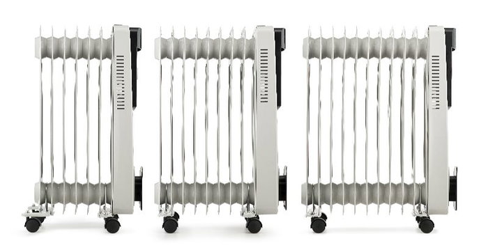 Blaupunkt Radiador de Aceite 2000W, 9 Elementos, Calefactor Eléctrico de Alto Rendimiento